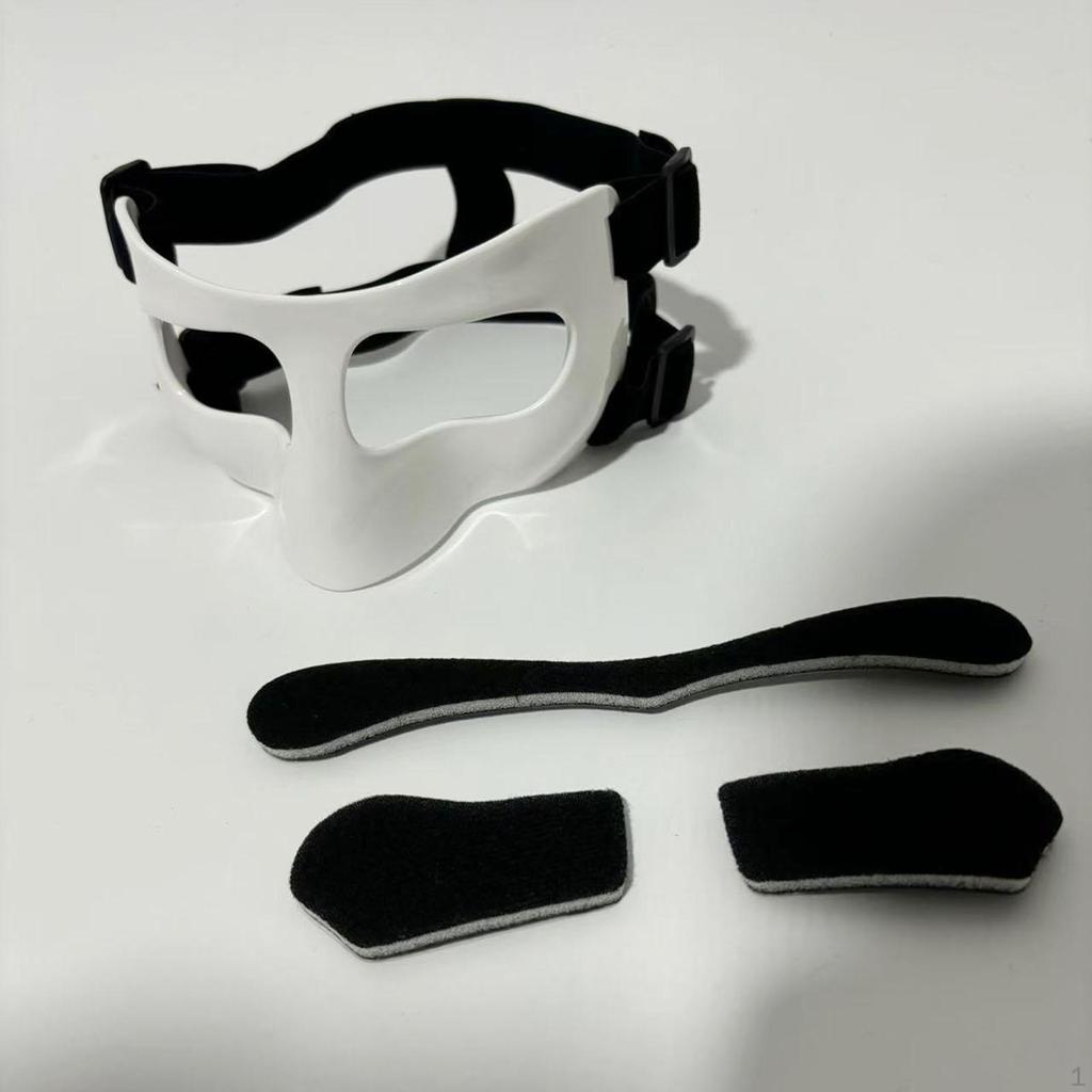 Basketball-Gesichtsschutz, Schutzabdeckung für obere Hälfte, Sportausrüstung Männer