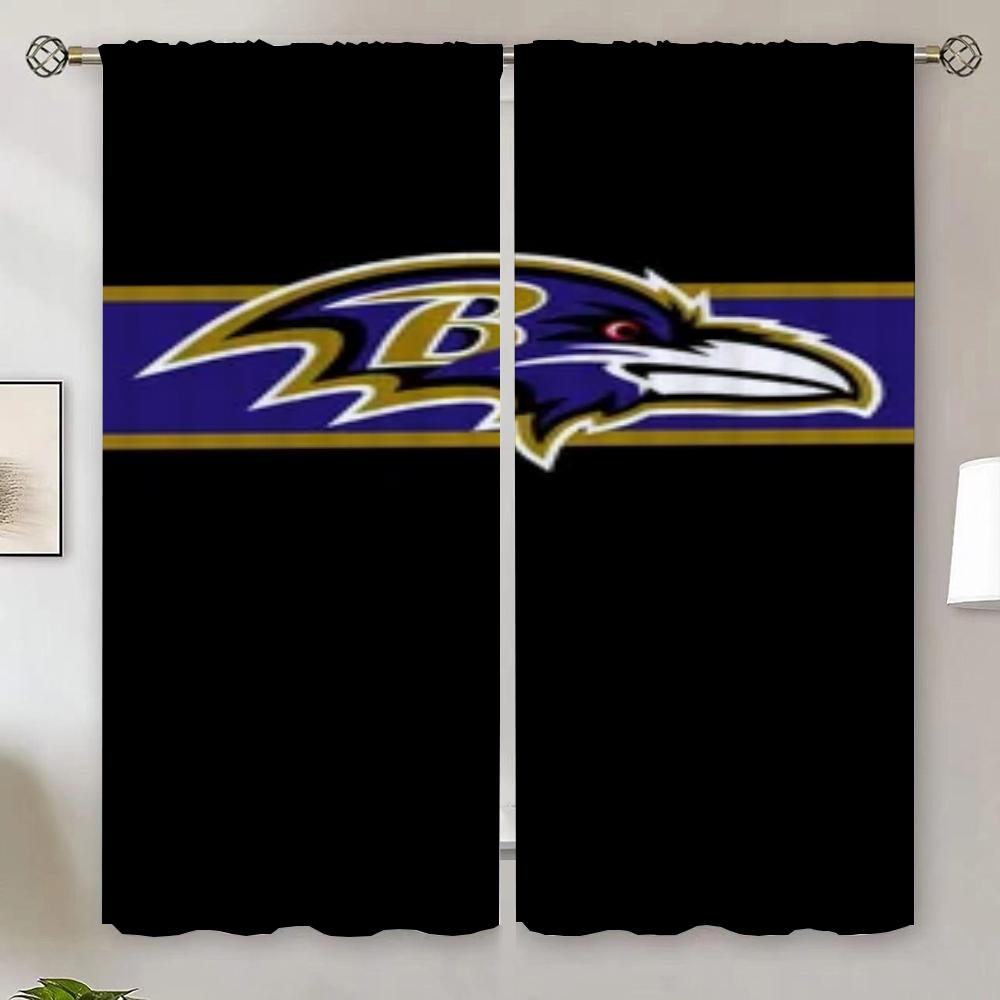 

Шторы для кухни Шторы B-Bal-timore -Ravens Шторы для гостиной 2 шт Бесплатная доставка Жалюзи Tentacles Shades W50xH70cmx2pcs-CL