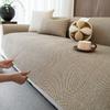 Four Season Sofa Cover Solid Color Light Luxury Universal Seat Cushion Non-slip Anti-Pet Scratching Couch Protector Mat Backrest