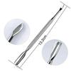 Cuticle Pusher Set Double End Steel Manicure Pedicure Kit Nail Art Remover Tools|cuticle Pushers