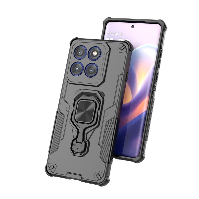 Etui dla Motorola Moto Edge 60 Pro 5G Magnetyczny Uchwyt Pierścień Pancerne Wstrząsoodporne Etui dla Moto Edge60 Pro Ochrona Obiektywu Pokrowiec