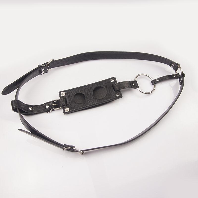 Leather Wearable Anal Plug Strap-on Harness Cock Ring Chastity Belt Strapon Buttplug Underwear,Sex Toys For Men