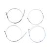 4 corde per violino per violini 3/4-4/4, set completo universale con avvolgimento in alluminio e magnesio (GDAE)
