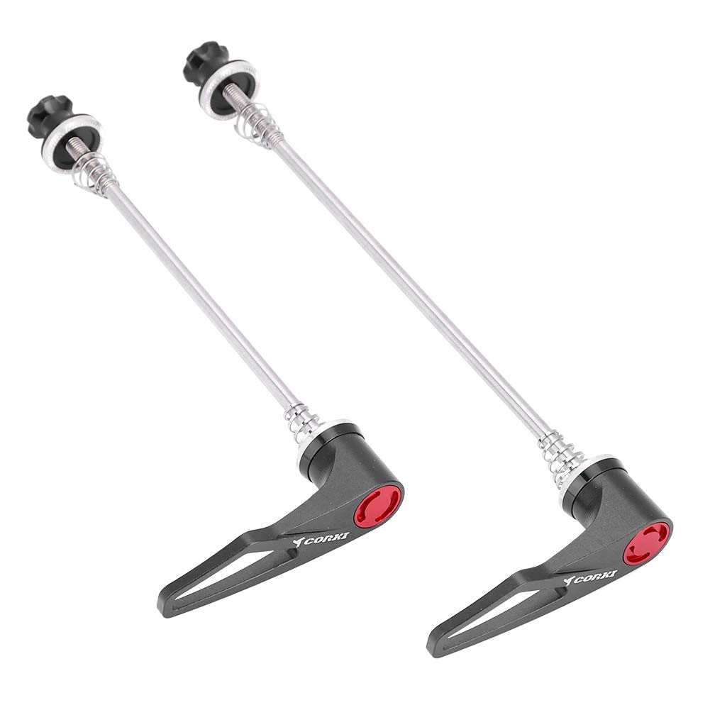 VGEBY1 Bicycle Quick Release Skewer Wheel Aluminum Alloy Wheel Parts Mountain Bike Block, (100/135 -01)