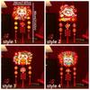 Traditional New Year Wall Pendants Handmade Fu Hanging Ornament  Spring Festival