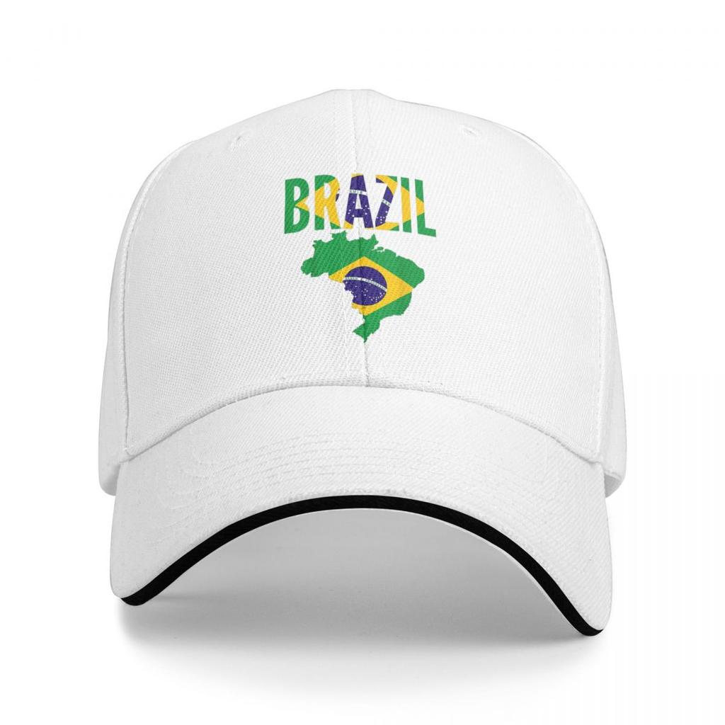 Brazil Soccer Team Football Brazilian Flag Baseball Caps Snapback Baseball Hats Breathable Casual Casquette for Men And Women