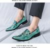 Men's Large Size British Pointed Toe Leather Shoes - Spring Formal/Casual Lace-up