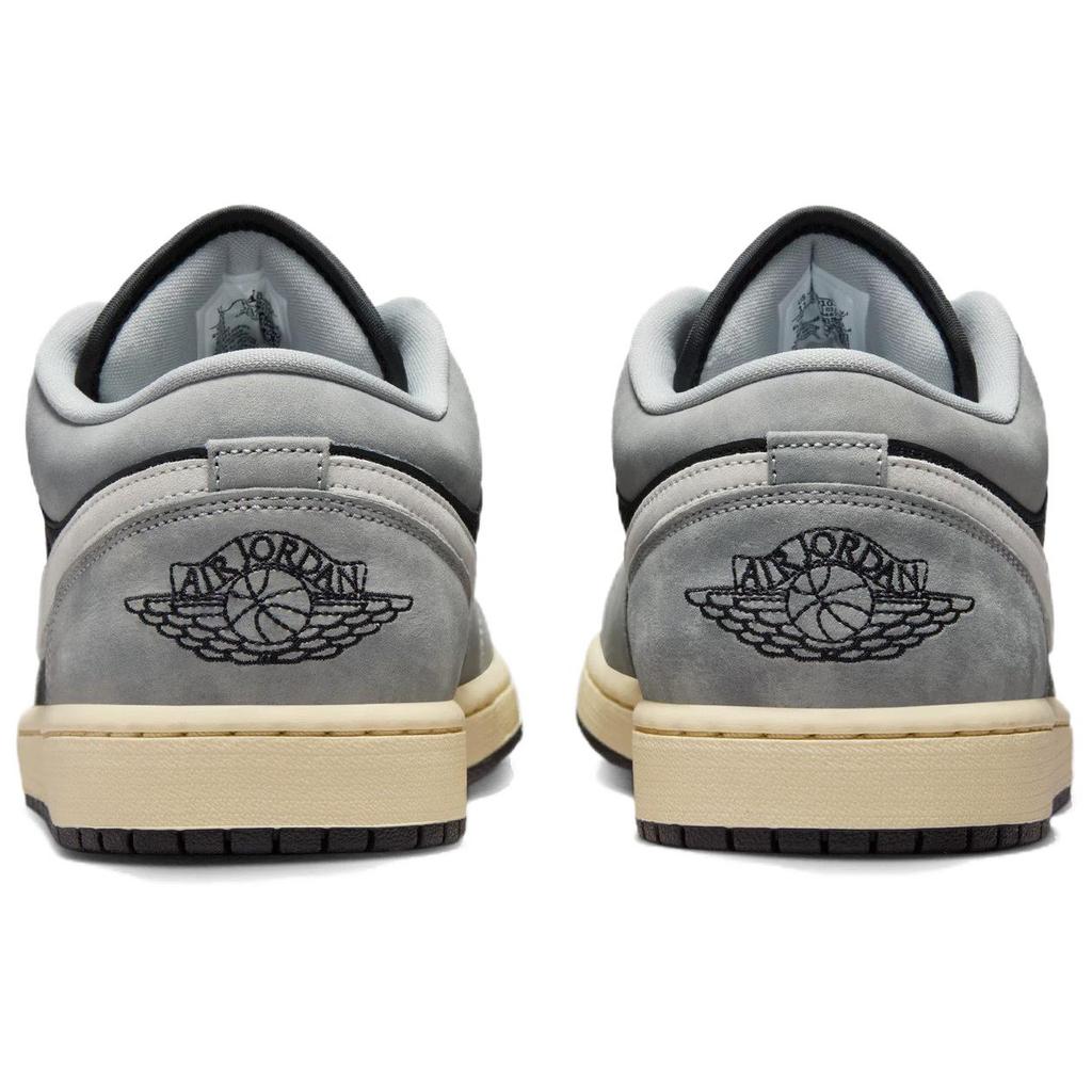 Air Jordan 1 Low Light Smoke Grey Men Sneakers White Off-Noir HQ2010-012