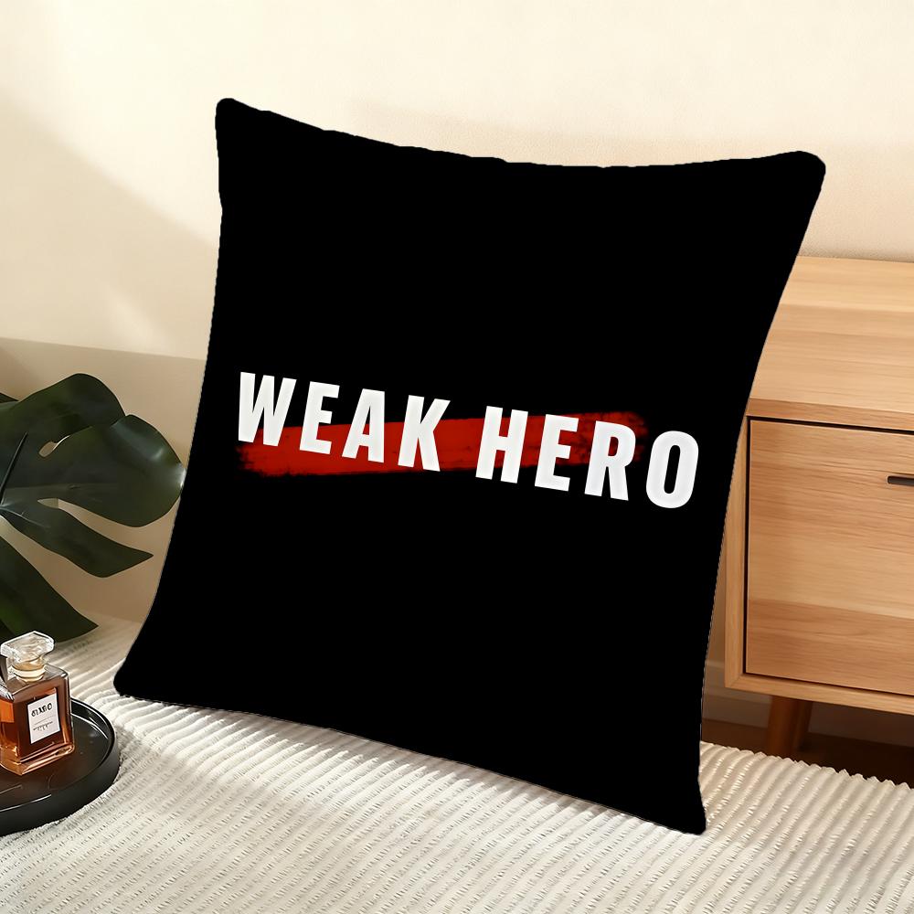 Cushion Cover Silky Short Plush Home Sofa Cushion Cover - Invisible Zipper Home Decoration WeakHero TV Series