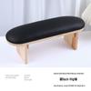 High-End Nail Art Cushion Set: Natural Wood Base & Japanese Leather Tools