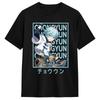 Diluc Genshin Impact Anime Game Tshirt Unisexs Cotton Clothing Fashion Round Neck Short Sleeve