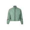 Casual Loose Breathable Woven Jacket Women Jacket Green 1389677-348