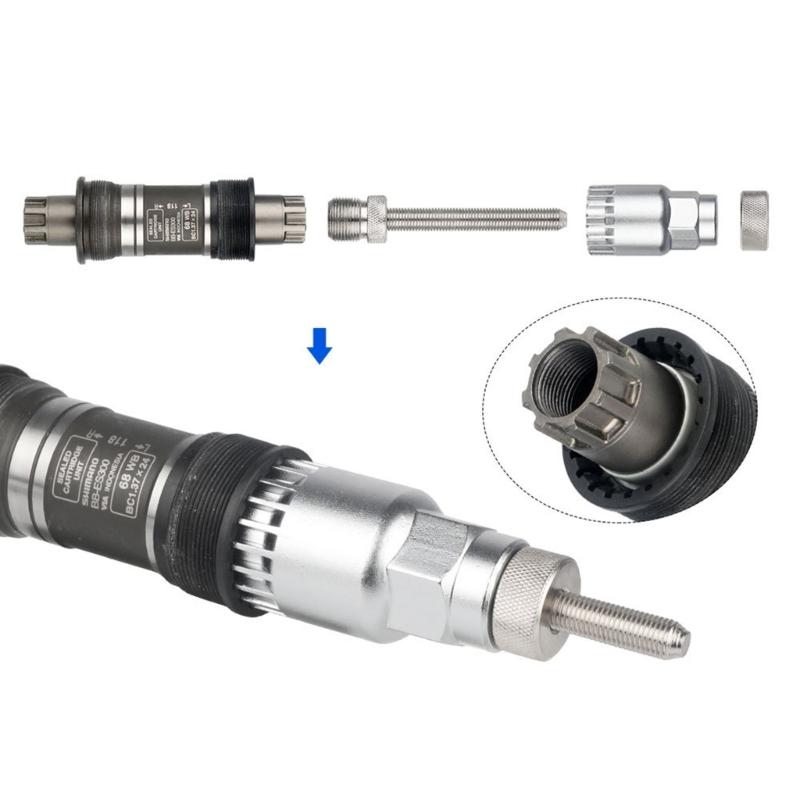 20T Bottom Bracket Wrench Crank Spanner Bike Wrench Bottom Bracket Remover Tool Heavy Duty Sleeve Pullers Enduring