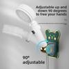 No punching cartoon shower bracket bathroom toilet household universal shower fixed adjustable nozzle base