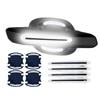 Car Door Handle Reflective Stickers Universal Protective Stickers 8 Pieces