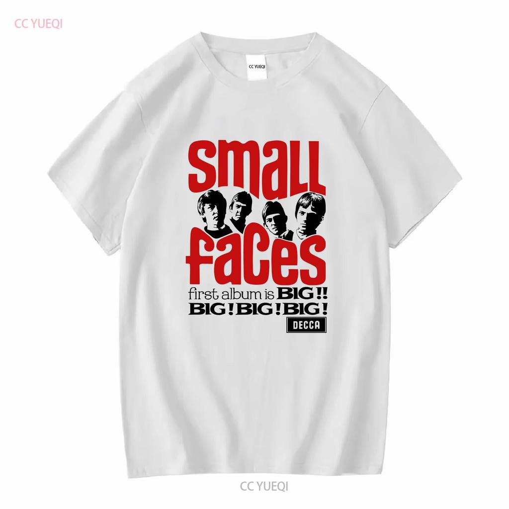 Small Faces T Shirt White XL Band UK Guitar Rock Long or Short Sleeves Vintage Washed Slightly Graphic Designer Clothes
