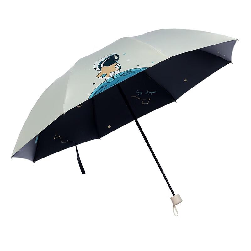 Heaven 8-Rib UV Protection Folding Sun Umbrella