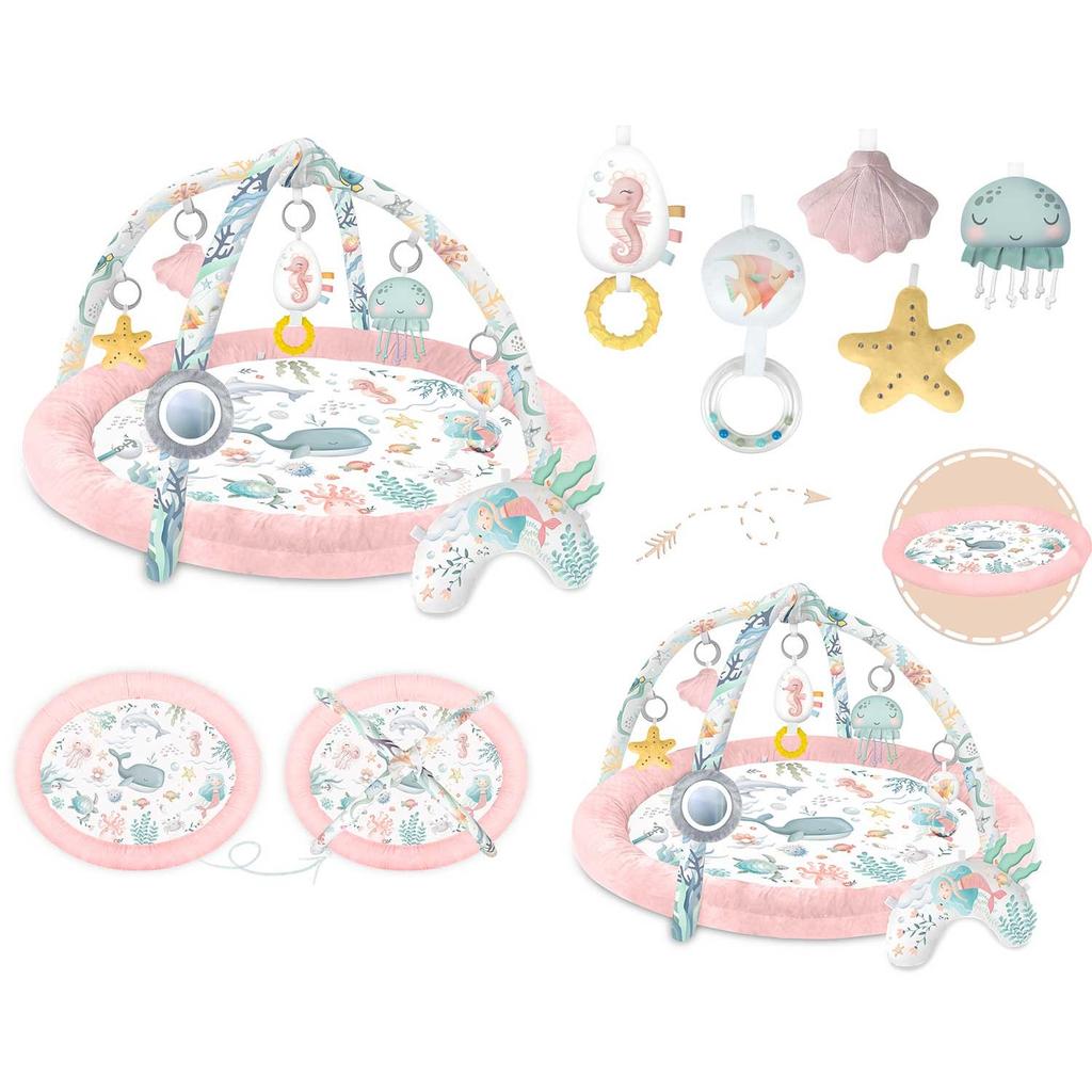 Ocean Nukido Interactive Play Mat - Pink