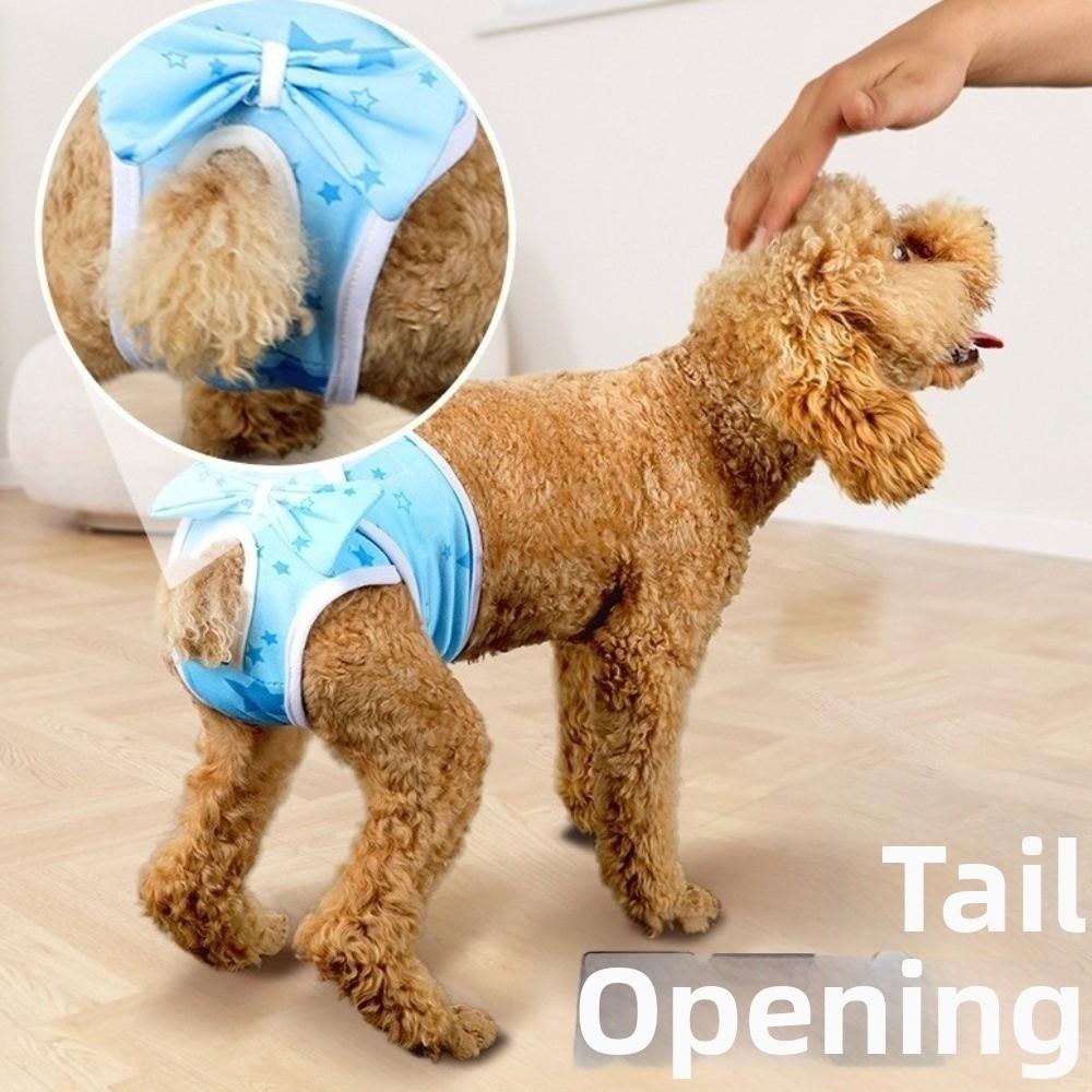 Adjustable Pet Physiological Pants Washable Pet Protective Pants Dog Diaper Menstrual Period