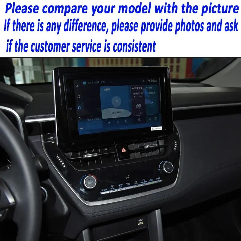 For TOYOTA COROLLA CROSS - Car Interior Center Console Transparent TPU Automotive Interior Protective Film Anti-scratch