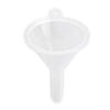 20pcs Mini Funnel Set Clear Plastic Funnels for Perfume Essential Oil Sand Art Laboratory Bottle