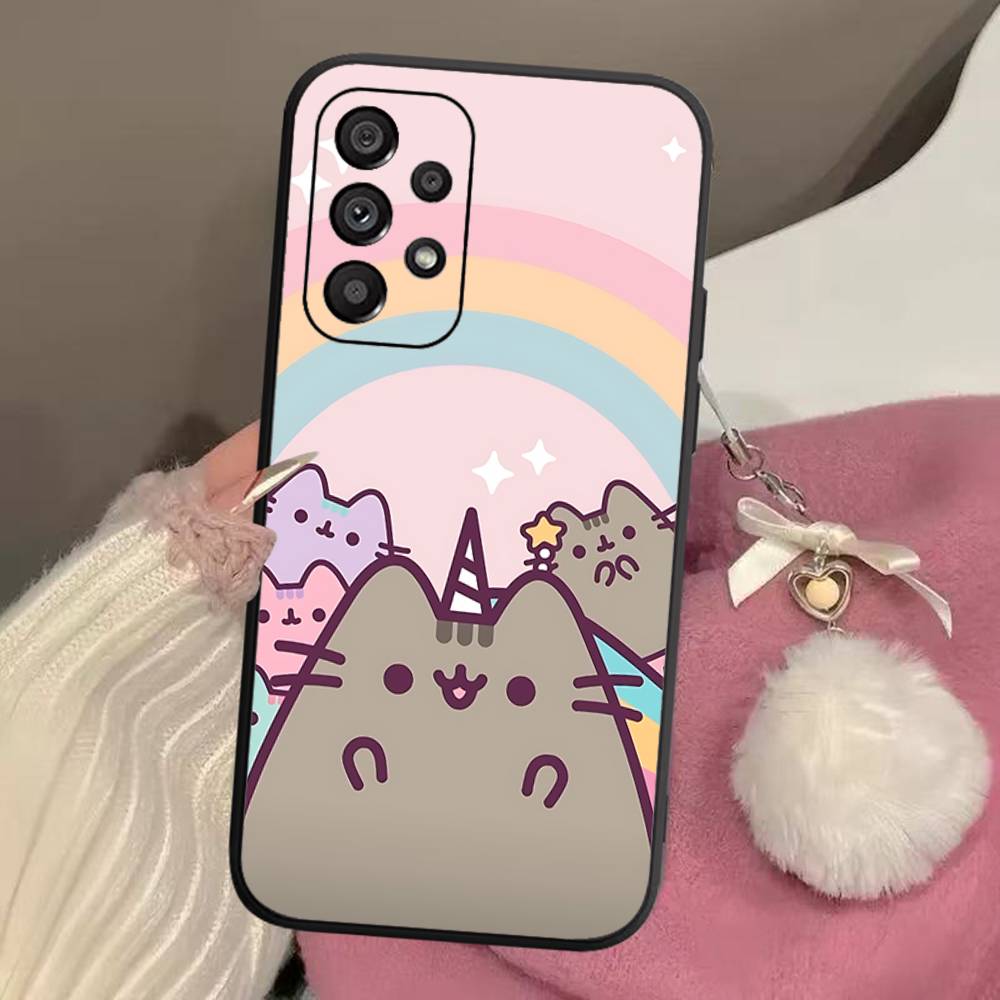 P-PusheenS CARTOON Phone Case For Samsung A 52 53 21 32 13 12 71 31 51 40 72 73 70 22 42 50 30 20 21 Shell