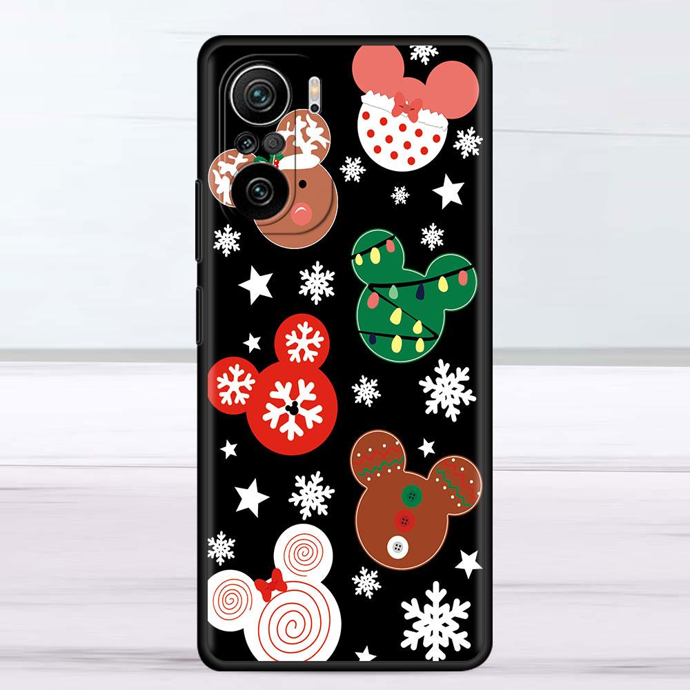 Snowman Christmas Case For Xiaomi Redmi Note 11 10 9S 9 K40 Pro 7 8 9A 9C 8T 9T 10C 10Pro Silicone Phone Shell