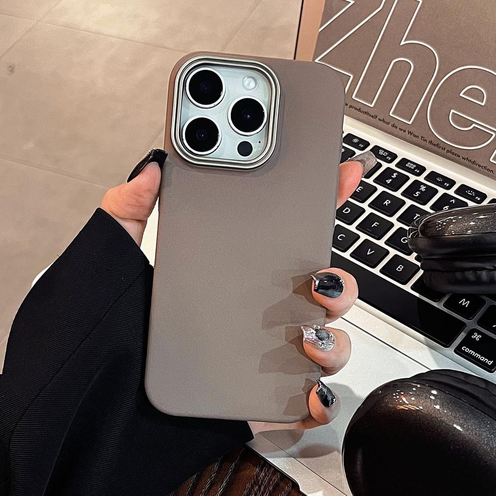 Rock Sand Phone Case for IPhone 15 Plus Protective Case 16e Frosted Anti Slip Shell for Apple 12 Pro