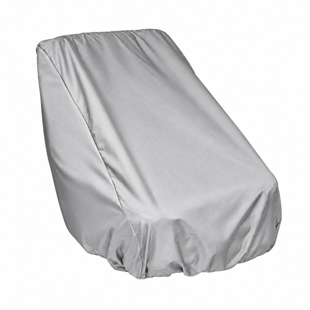 Boat Seat Cover with Elasticized Edge Waterproof WaterResistant for Outdoor Storage