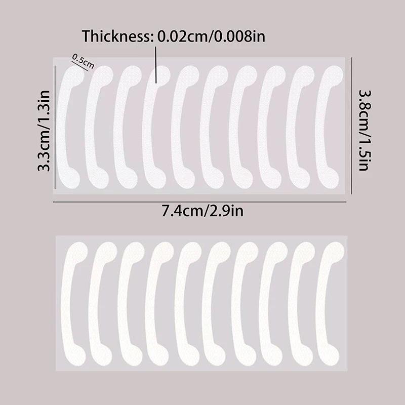Shrinking Nose Wing Patch 10pcs Nose Shrink Nose Stickers Invisible Slimming Thin Beauty Wings Narrow Nose Women Makeup Tools