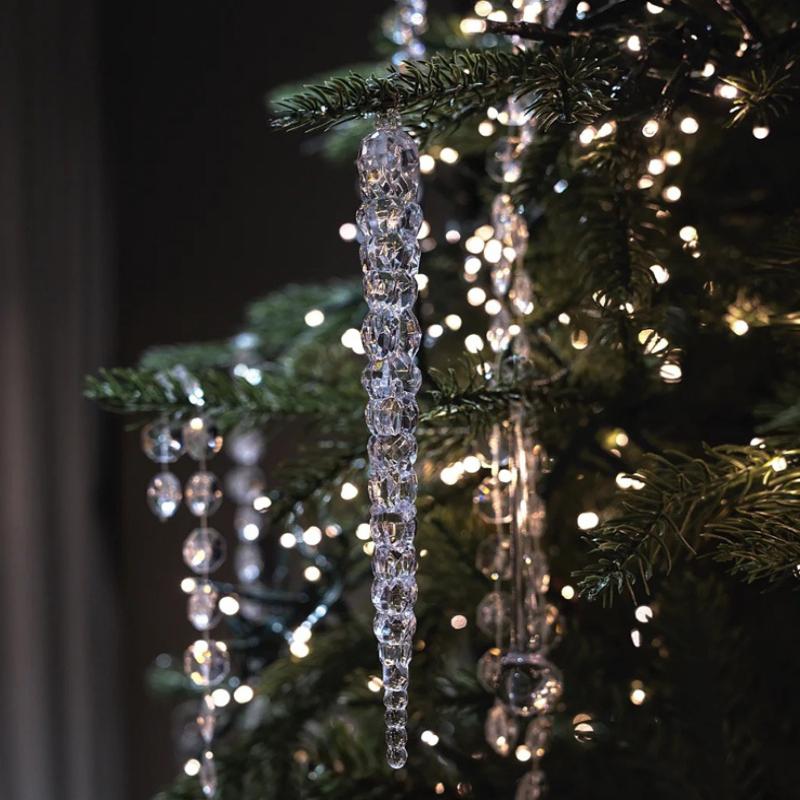 Kranz Schneeflocke Glockenklang Anhänger Weihnachtsdekorationen Weihnachtsbaum Hängender Schmuck