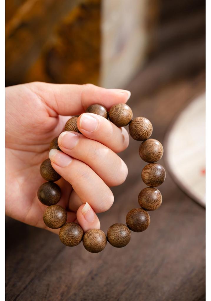 Cambodian Agarwood 14mm Bodhisattva Bracelet - Entry Level