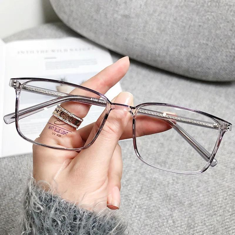 

Metal Square Frame Glasses Blue Light Blocking Women S Retro Small Rectangle Glasses Girls Decorative Eyewear Transparent Frame