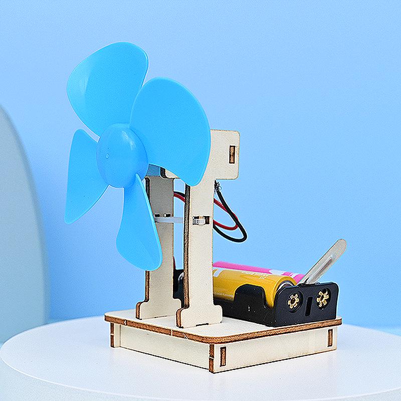Children's DIY Electric Fan: STEM Science & Technology Craft Kit for Classroom and Educational Experiments