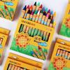Sunflower 8 /12 /24 Colors Crayons Kids Colored Crayons School Supplies Prizes And Gifts