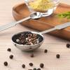 4-Piece Stainless Steel Measuring Spoon Set with Scale for Coffee, Baking, and Seasoning