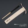 LAYANA a Luxurious Gift Stainless Made In Gold-Rimmed Chopsticks, Idea. Gold-plated Chopsticks, 23cm, SUS18/10 Steel, Taiwan, White.