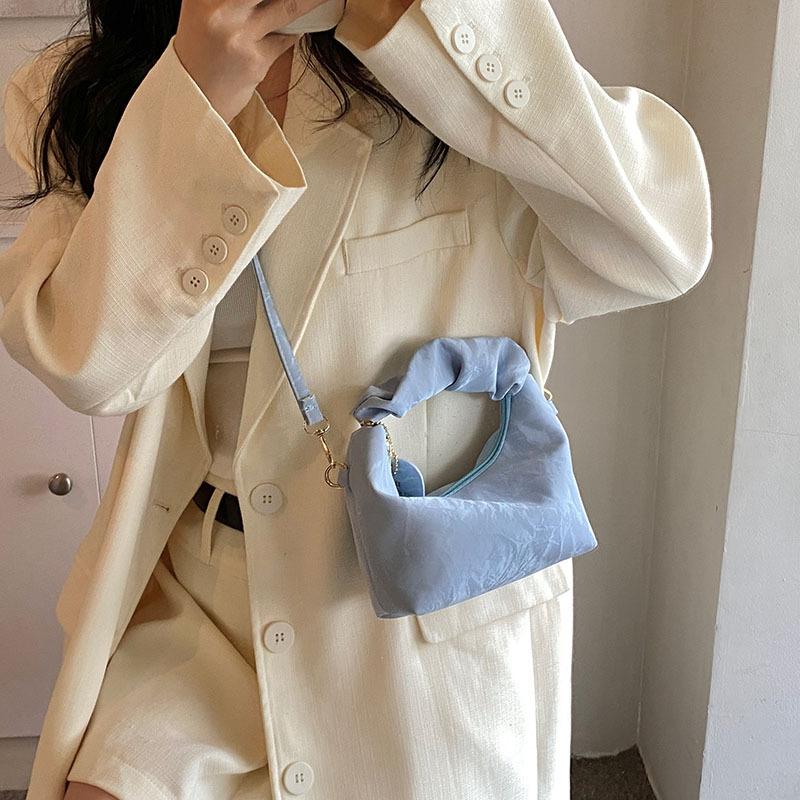 Fashionable Design Bag for Women In Hand Korean Summer New Simple Slant Cross-weather Small Square Bag Trendy Shoulder Bag