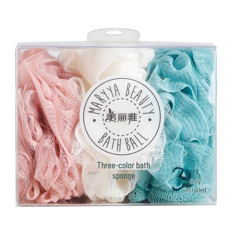 Three-Color Large Soft Bath Ball