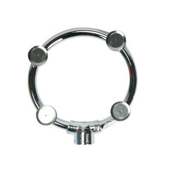 Ring Watering Sprinkler Stainless Steel Mist Sprayer with Nozzles High Pressure Gardening Sprinkler Head for Garden Irrigation