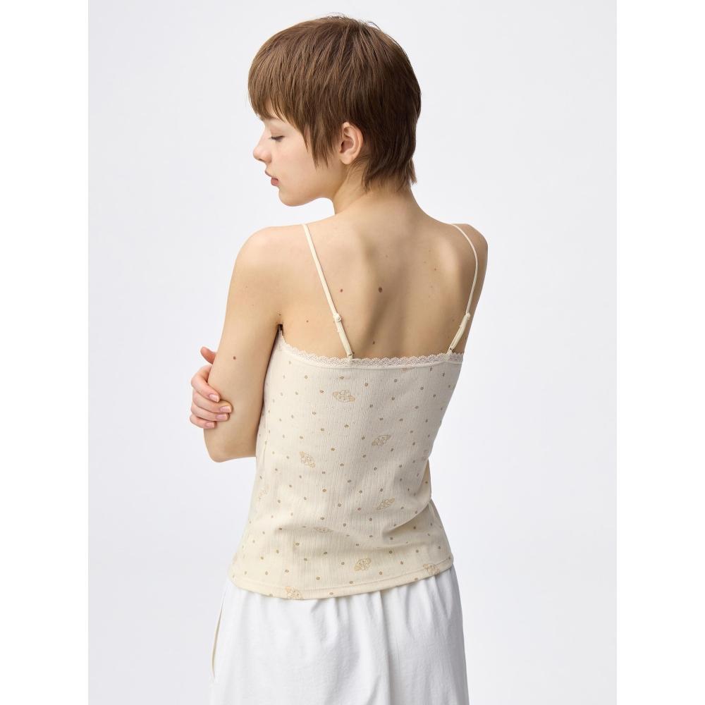 Gu By Uniqlo Cotton Blend Camisole  Dry  Lil Ala Mode