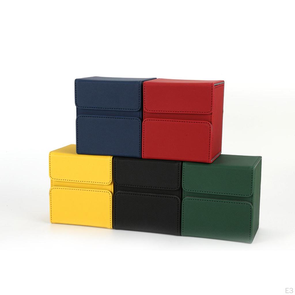Boîte de rangement Premium pour Deck avec Compartiment pour Jeux de Cartes à Collectionner TCG