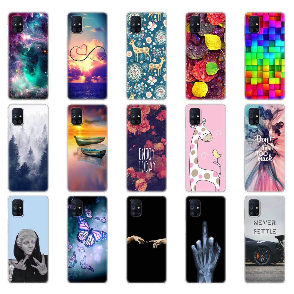 For Samsung M51 Case 6.7" Tpu Soft Silicon Back Phone Cover For Samsung Galaxy M51 GalaxyM51 M 51 M515f Case Funda Coque