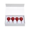 Rubber Massage Body Cups Glass Vacuum Cupping Anti Cellulite Suction Cup Massager for Face Facial Skin Lifting Tools