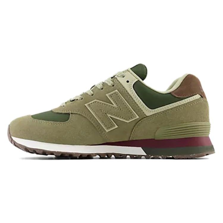 New Balance 574 Olive Bone Unisex
