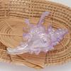 Stylish Spirals Hair Claw Clip Crystals Clear Acrylic Hair Clasp for Daily Use Secure Hold Gentle On Scalp