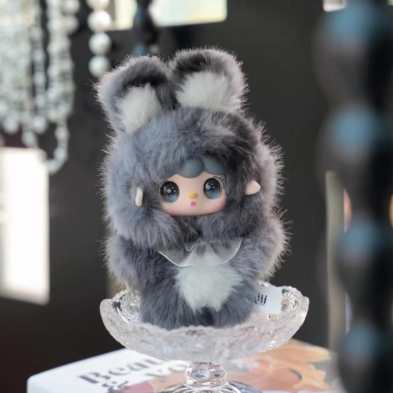 Yooki October New Arrivals Hopping Bunny Series Blind Box Vinyl Plush Fashion Pendant Decoration Doll Mystery Box Toy Girl Gifts