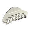 Hair Acetate Premium Claw Clip In Classic White And Black For Chic Hairdos Everyday