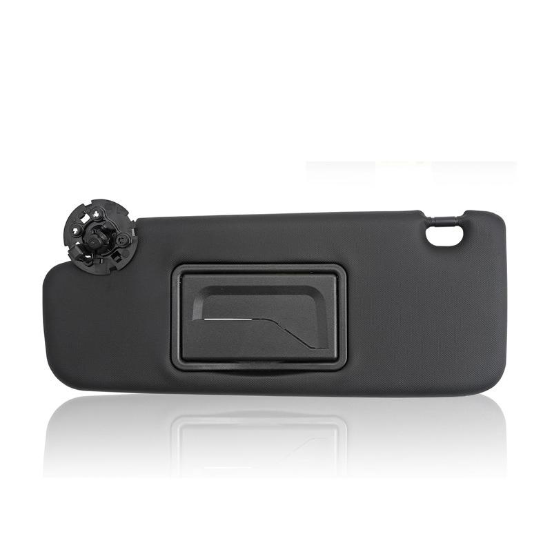 Black Sun Visor Pair for Chevrolet Cruze 2011 2012 2013 -, with Vanity Mirror, Replaces 95034256 95034253