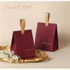 10 Pezzi Scatola Regalo Portatile Creativa Carta per Caramelle Matrimonio di Alta Gamma Scatola di Carta per Confezionamento Feste